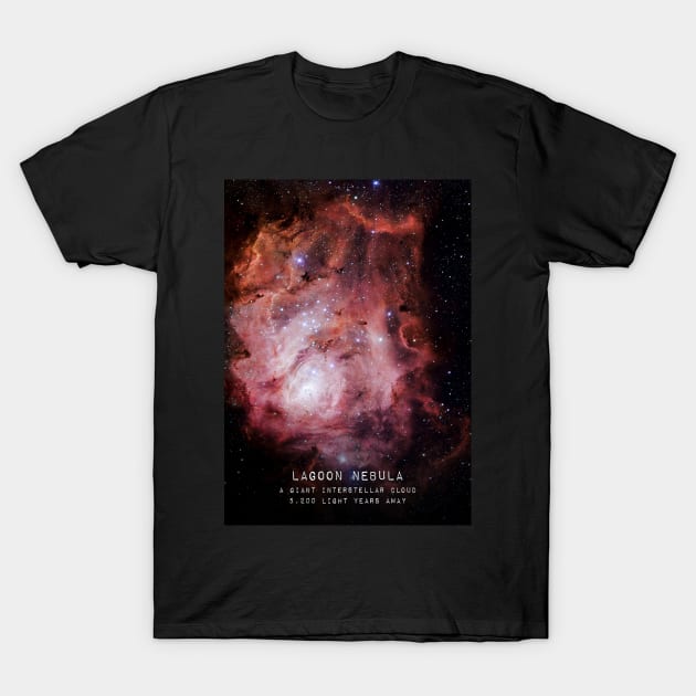 Lagoon Nebula T-Shirt by Dashu